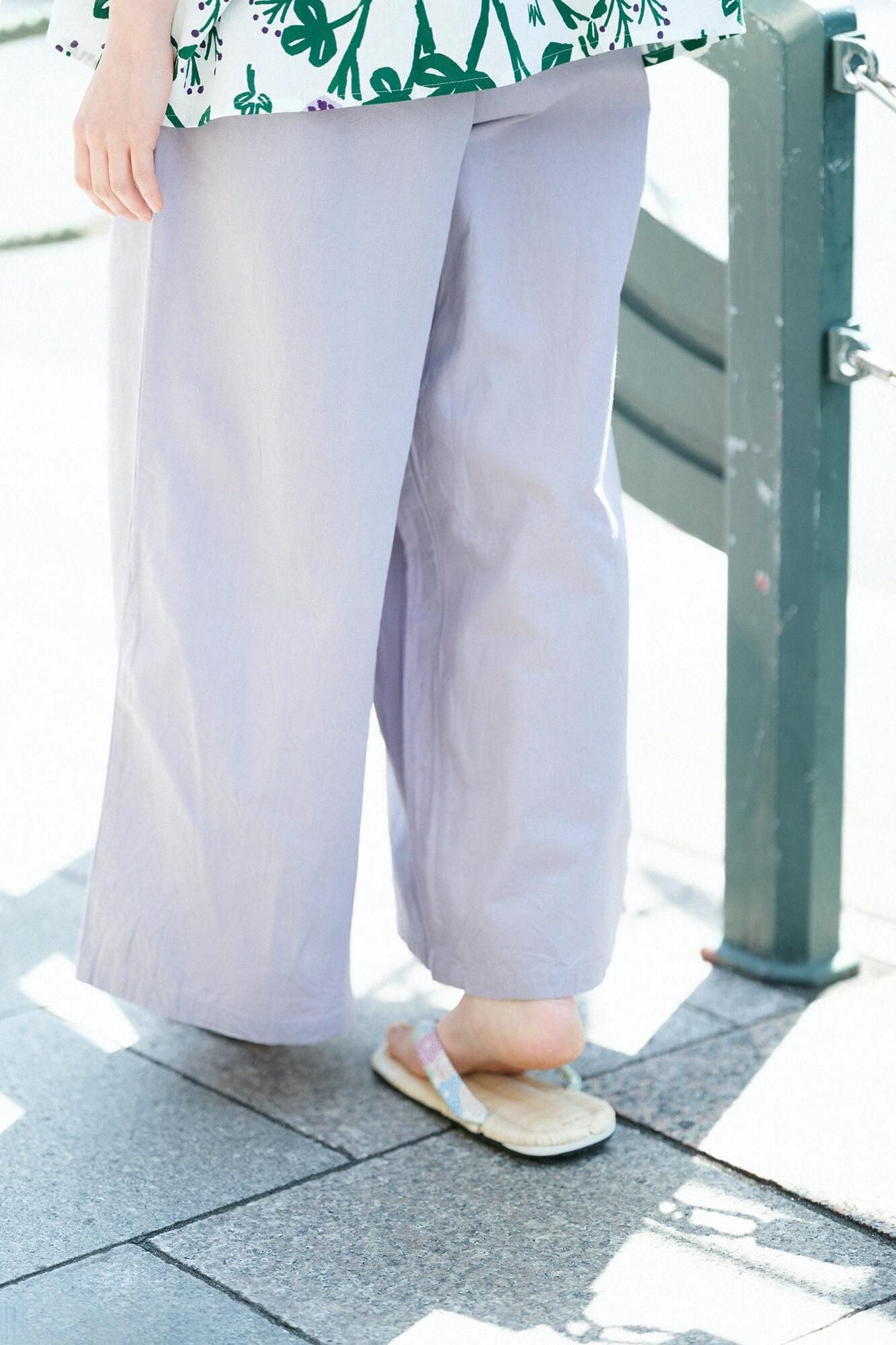 SOU・SOU ソウソウ　パンツ 広形もんぺ　フリーサイズ 広形もんぺ