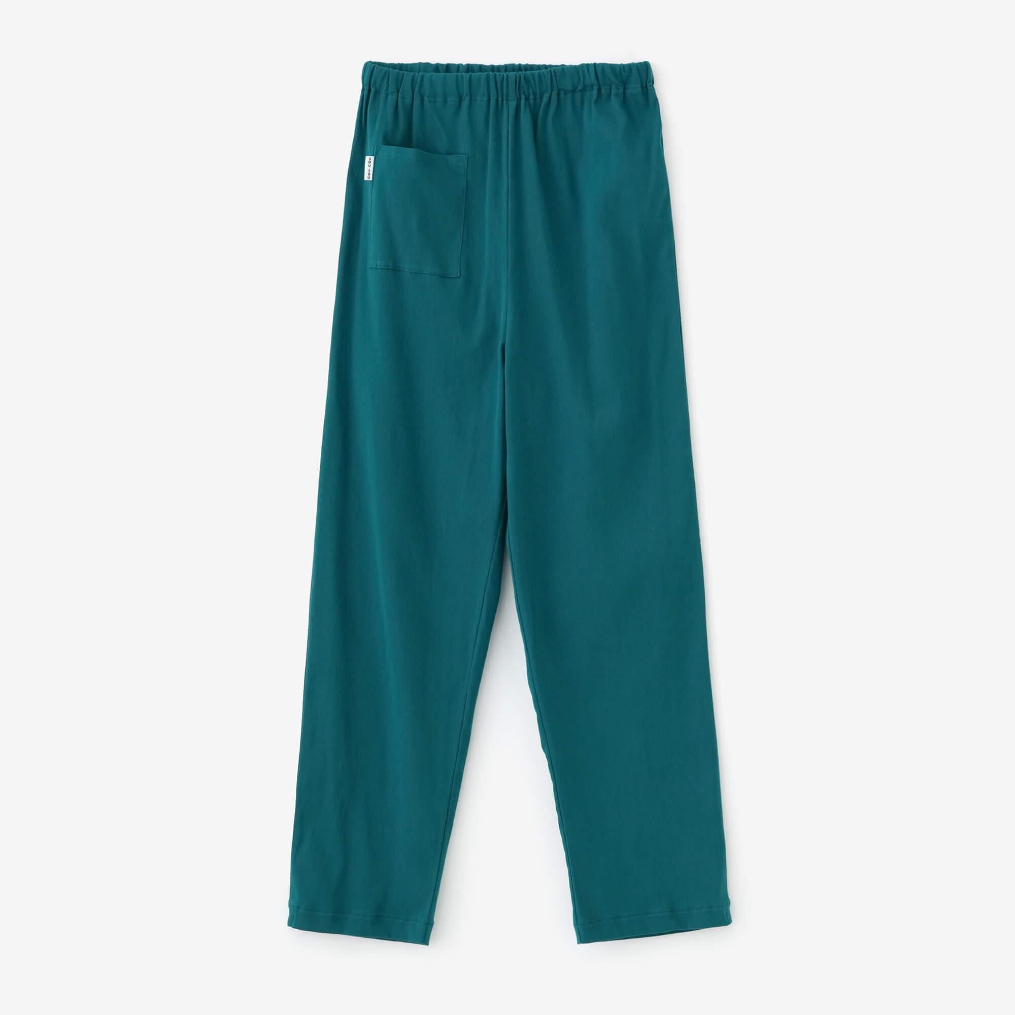 高島縮 40/40 えんゆう穿き／正紺（しょうこん）