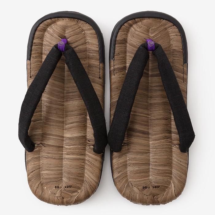 Asabura Sandals Black／Black