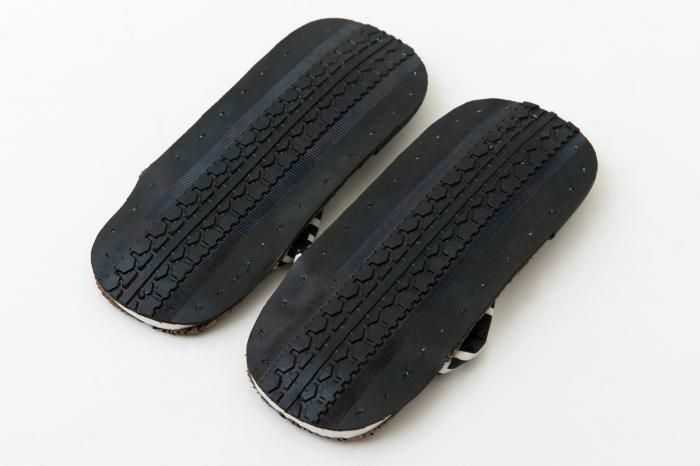 Asabura Sandals Black／Black