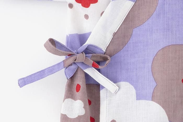 ●いせもめん こどもじんべい／ほほえみ しょう ふじいろ