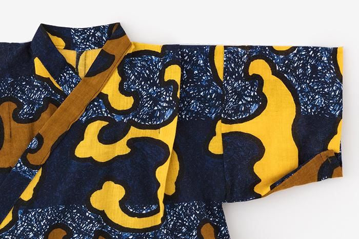 ●Isemomen Cotton Jinbei Set / Raging Billows