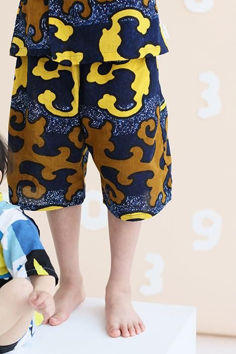 ●Isemomen Cotton Jinbei Set / Raging Billows