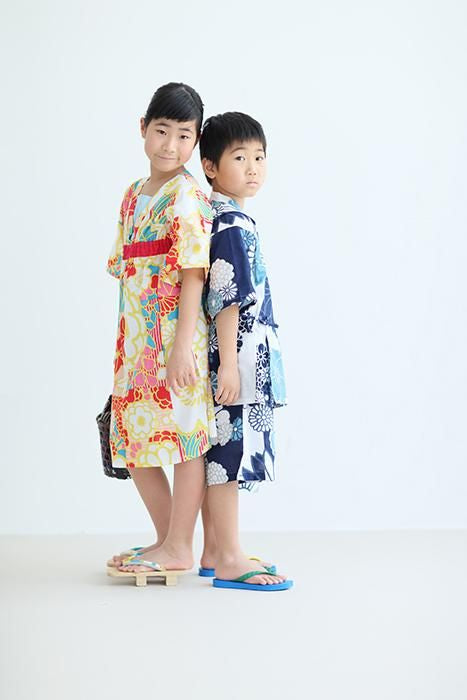 ●いせもめん こどもじんべい／きんらんどんす りょう