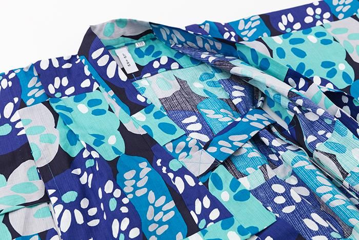 ●SOU・SOU× Kyoto Marubeni 소녀의 어린이 유카타/하나 아리 신나이