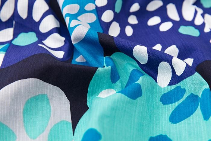 ●SOU・SOU× Kyoto Marubeni 소녀의 어린이 유카타/하나 아리 신나이