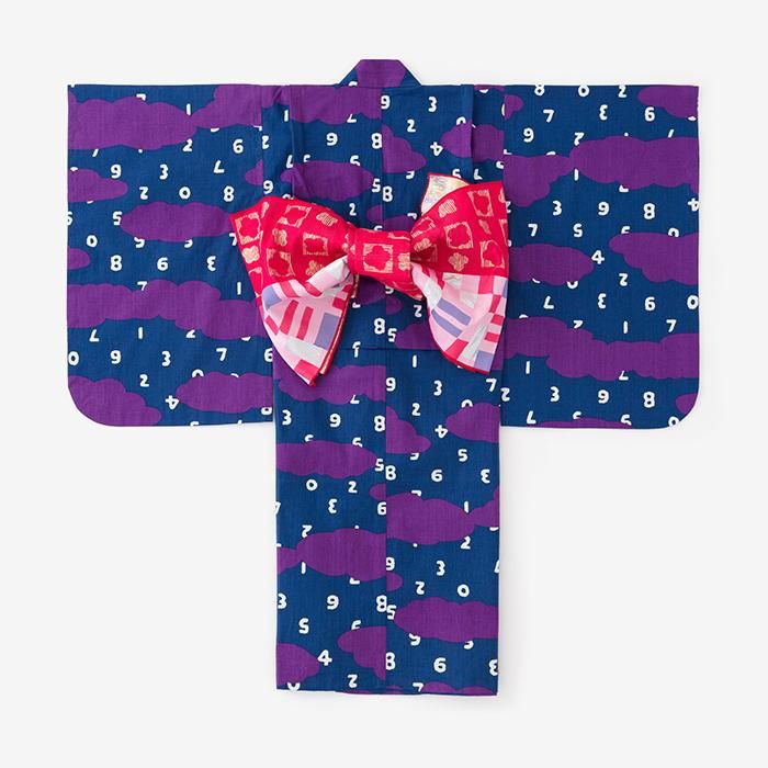 ●SOU・SOU× Kyoto Marubeni 소녀의 어린이 유쿠 카타/Sosu Tokumo Yozora