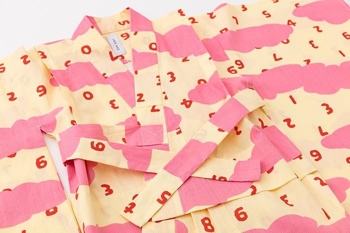 ●SOU・SOU× Kyoto Marubeni 소녀의 어린이 유카타/소수 토무모 유조라