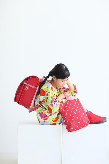 ●手提袋 小的/SO-SU-U十數 紅色