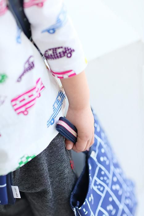 ● Tote Bag Small / Smile Face Blue