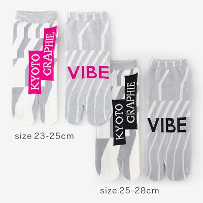 【官網限定】分趾襪（腳踝長度）／KYOTOGRAPHIE 2019 銀色 【男・女性用】