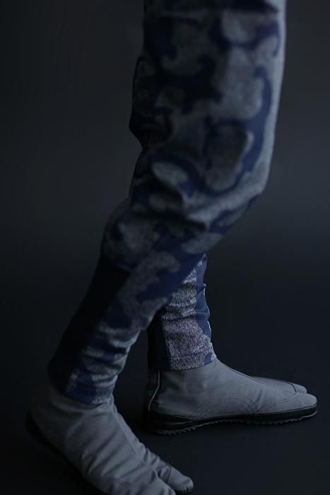 Festival Split Toe Tabi Shoes / Lead Color×Box