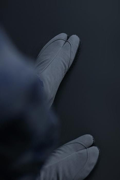 Festival Split Toe Tabi Shoes / Lead Color×Box