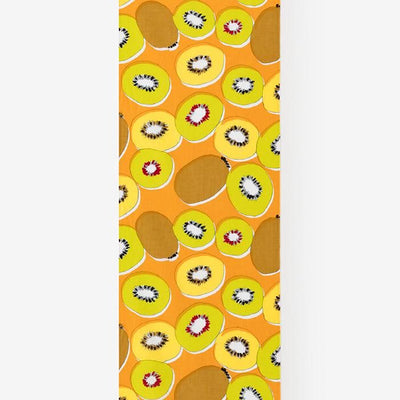 Textile  (Ise-momen cottoncotton Handkerchief）／Kiwi<50cm>