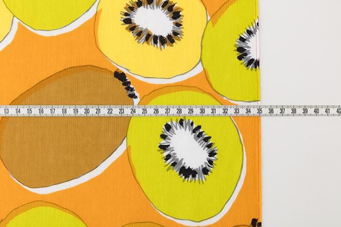 按重量出售的纺织品 (Ise Momen Tenugui)/奇异果 <50cm>