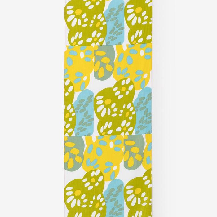 纺织品测量（ISE棉花tenugui） /花朵包括<50cm>