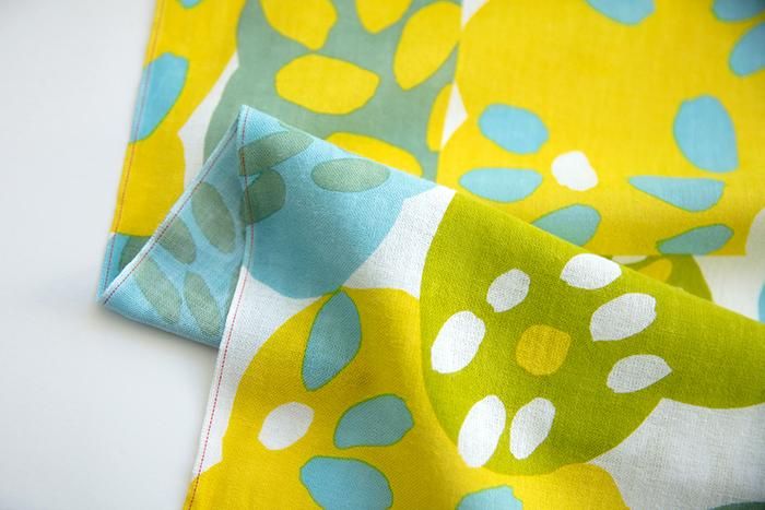 纺织品测量（ISE棉花tenugui） /花朵包括<50cm>