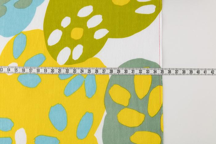 纺织品测量（ISE棉花tenugui） /花朵包括<50cm>