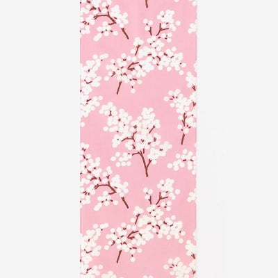 Textile sold in cuts (Ise-cotton Handkerchief) / Nanten Pink＜50cm＞