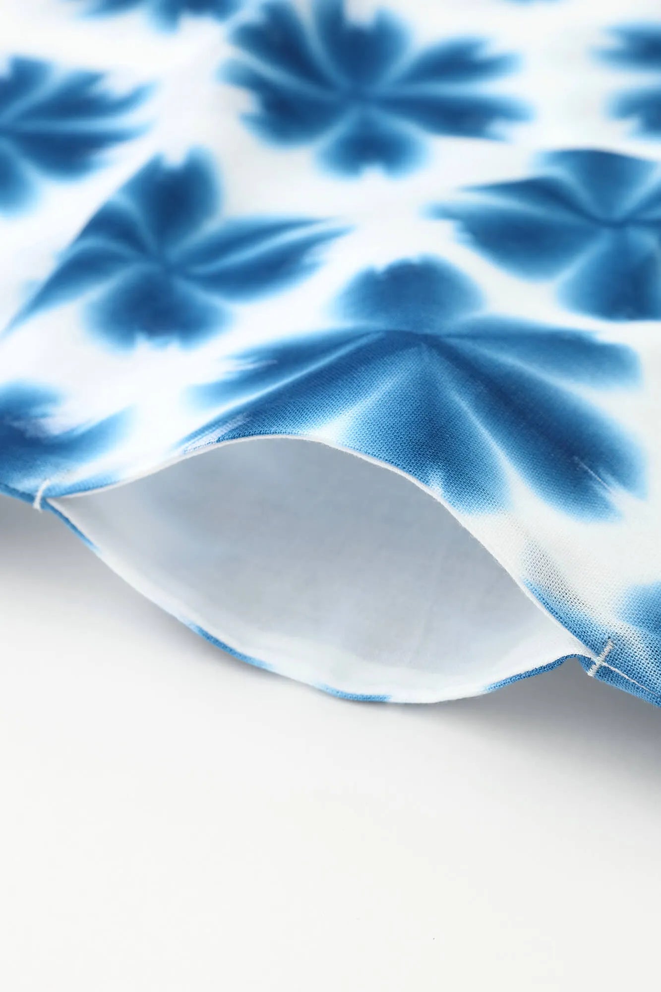 [Versand voraussichtlich um den 23. Juni] Kinki Shibori, Chita Momen, Brötchen, rechteckiges Tuch, Futatsumi/Sekka, Ultramarinblau