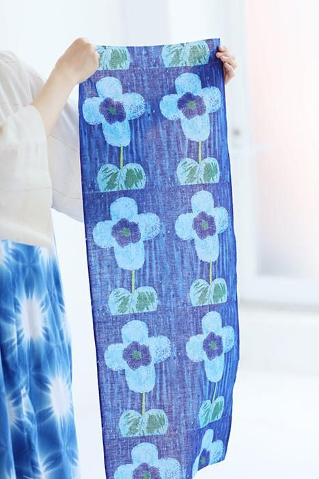 伊勢木棉 手巾／花開