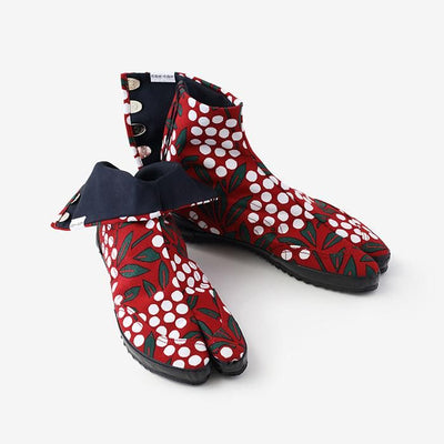 Festival Split Toe Tabi Shoes / Nandina Bamboo