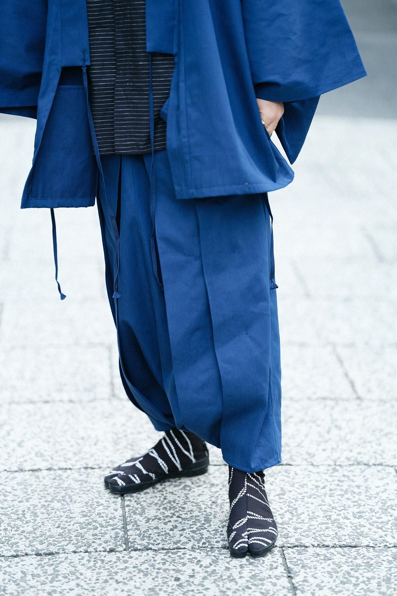 貼付まつり足袋／縛り（しばり）