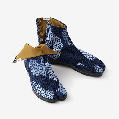 Festival Split Toe Tabi Shoes / Chrysanthemum