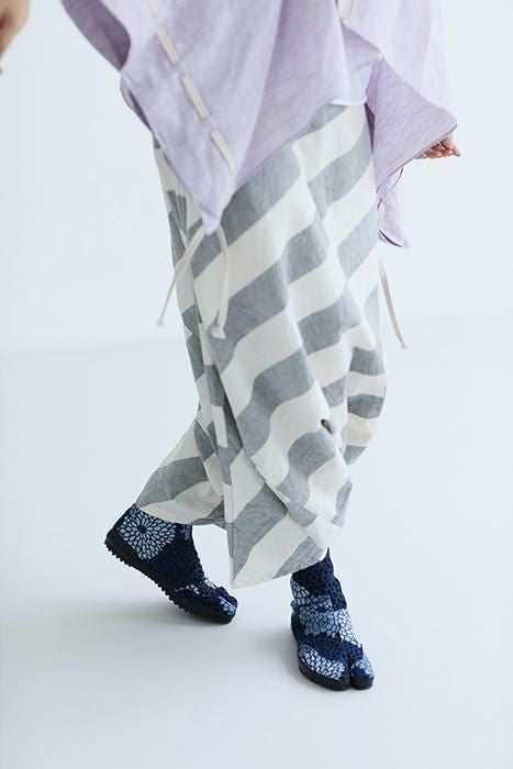 Festival Split Toe Tabi Shoes / Chrysanthemum