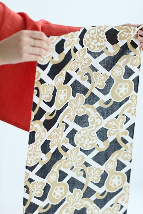 伊势木纹纺织手巾/Hisago