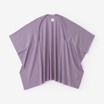 ウォッシャブルウール天竺 むささび／紅藤色（べにふじいろ）