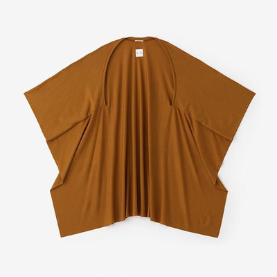 ウォッシャブルウール天竺 むささび／山吹茶（やまぶきちゃ）