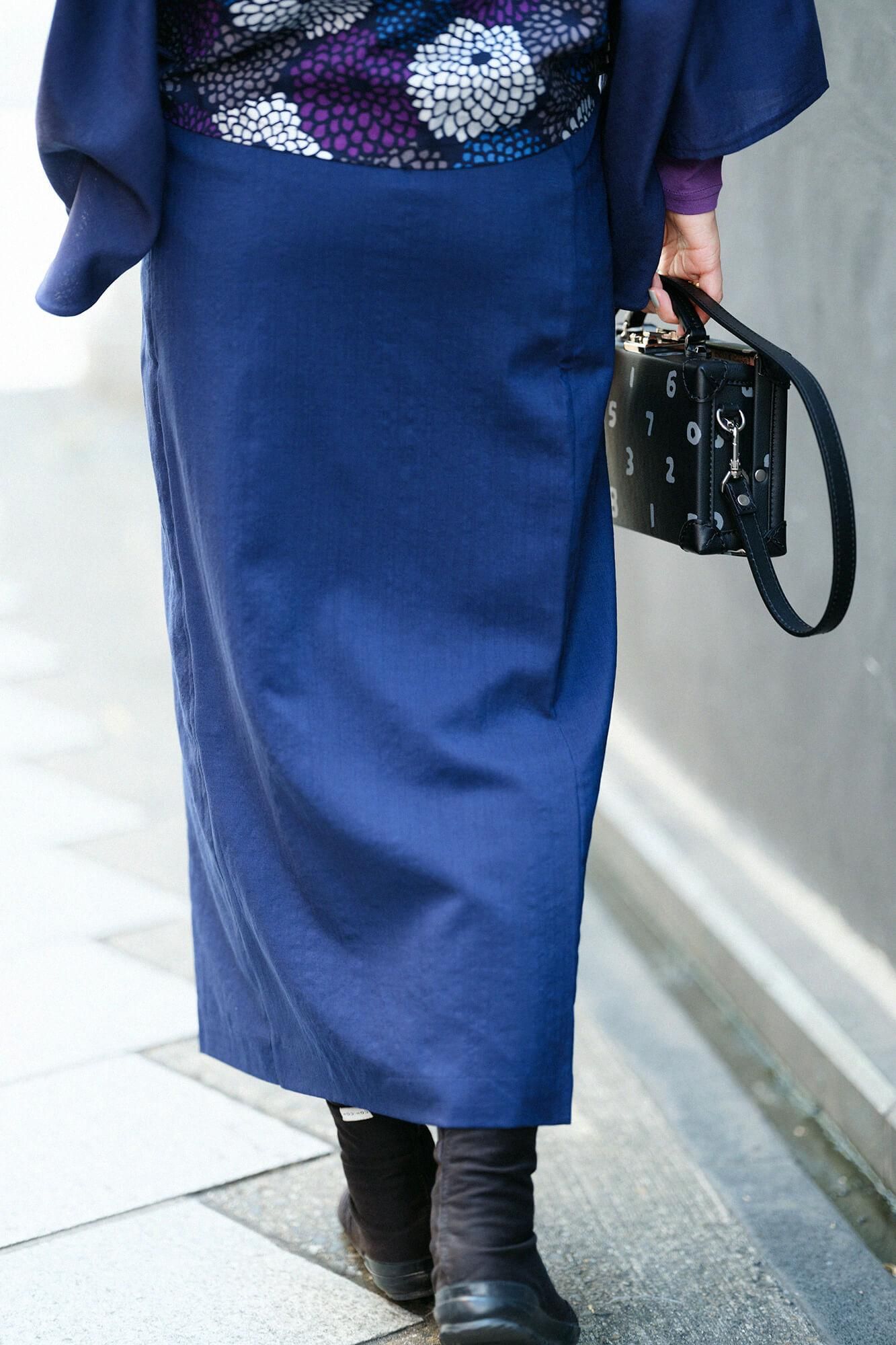 モスリン こしき／濃紺（のうこん）