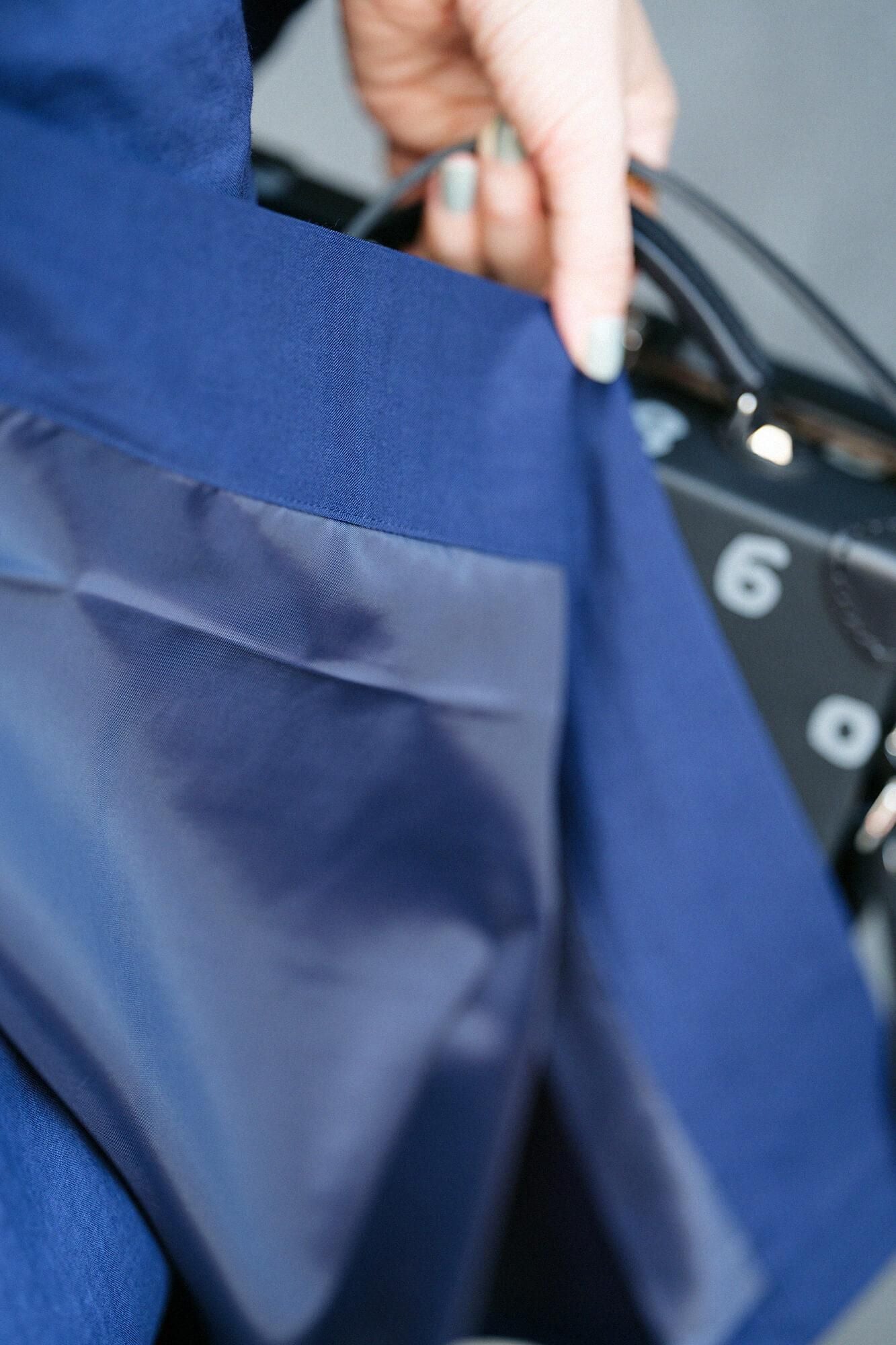 モスリン こしき／濃紺（のうこん）