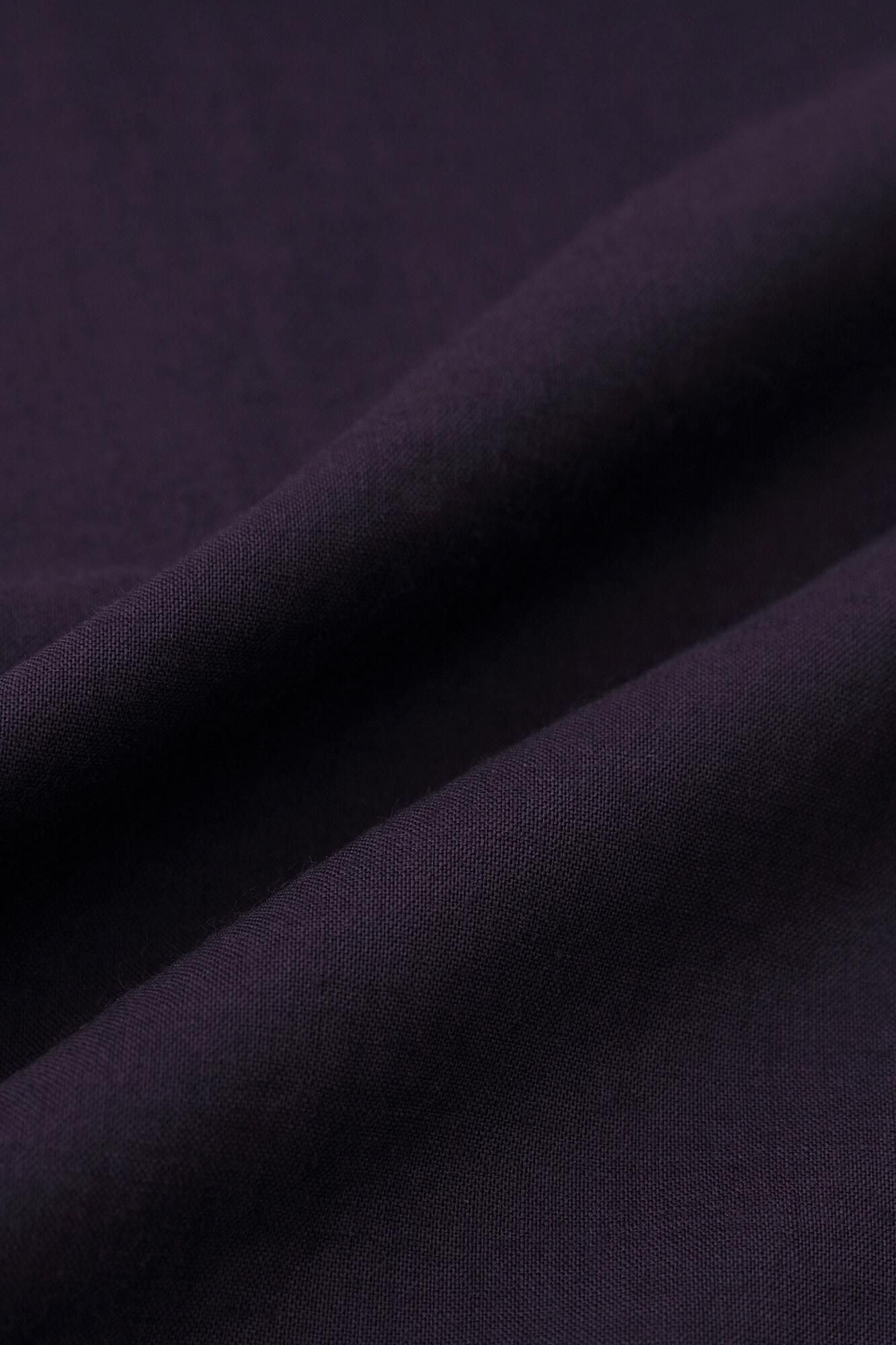 毛斯綸 裹裙／深紫色