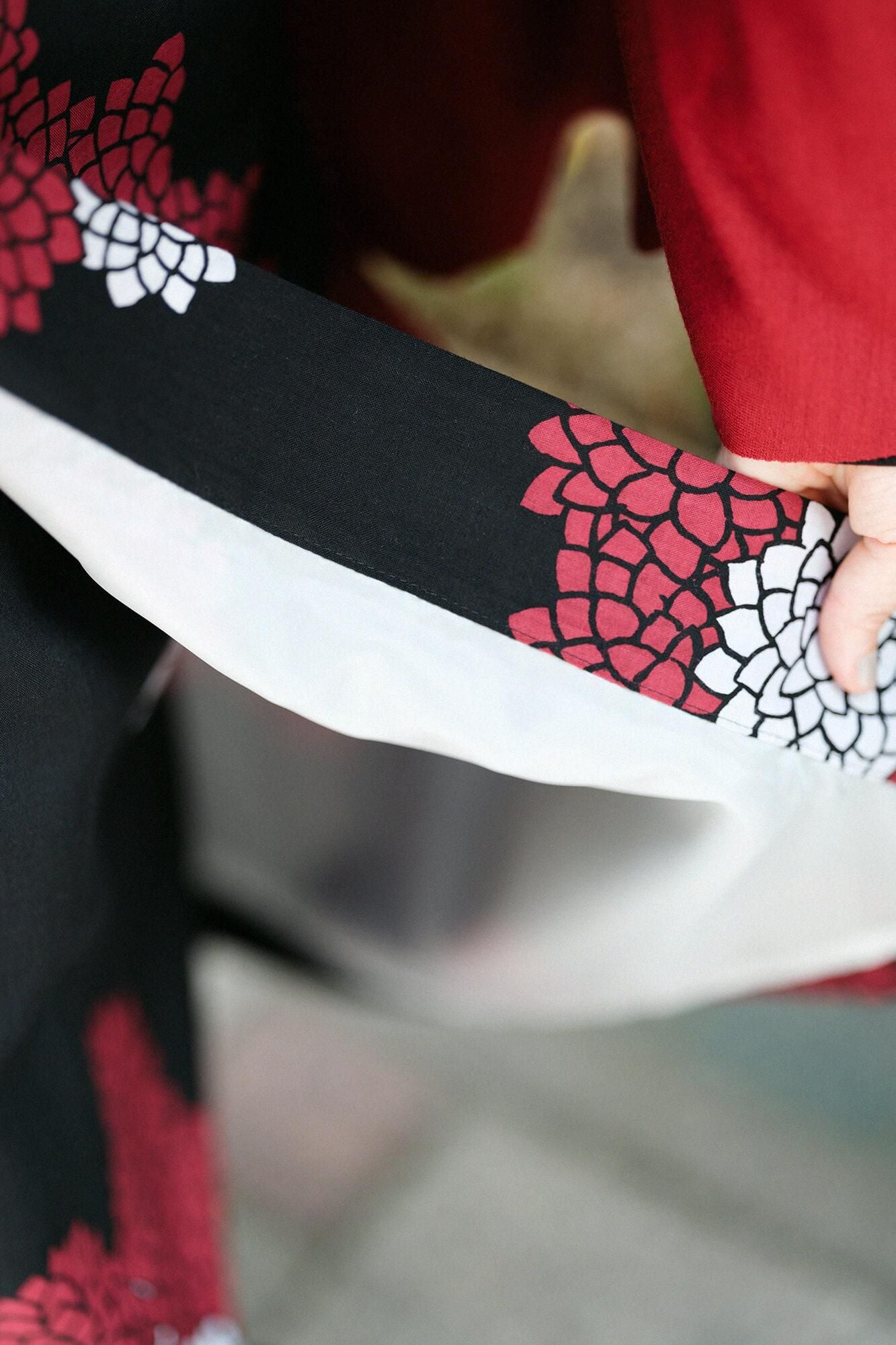 モスリン こしき／雲間（くもま）に菊