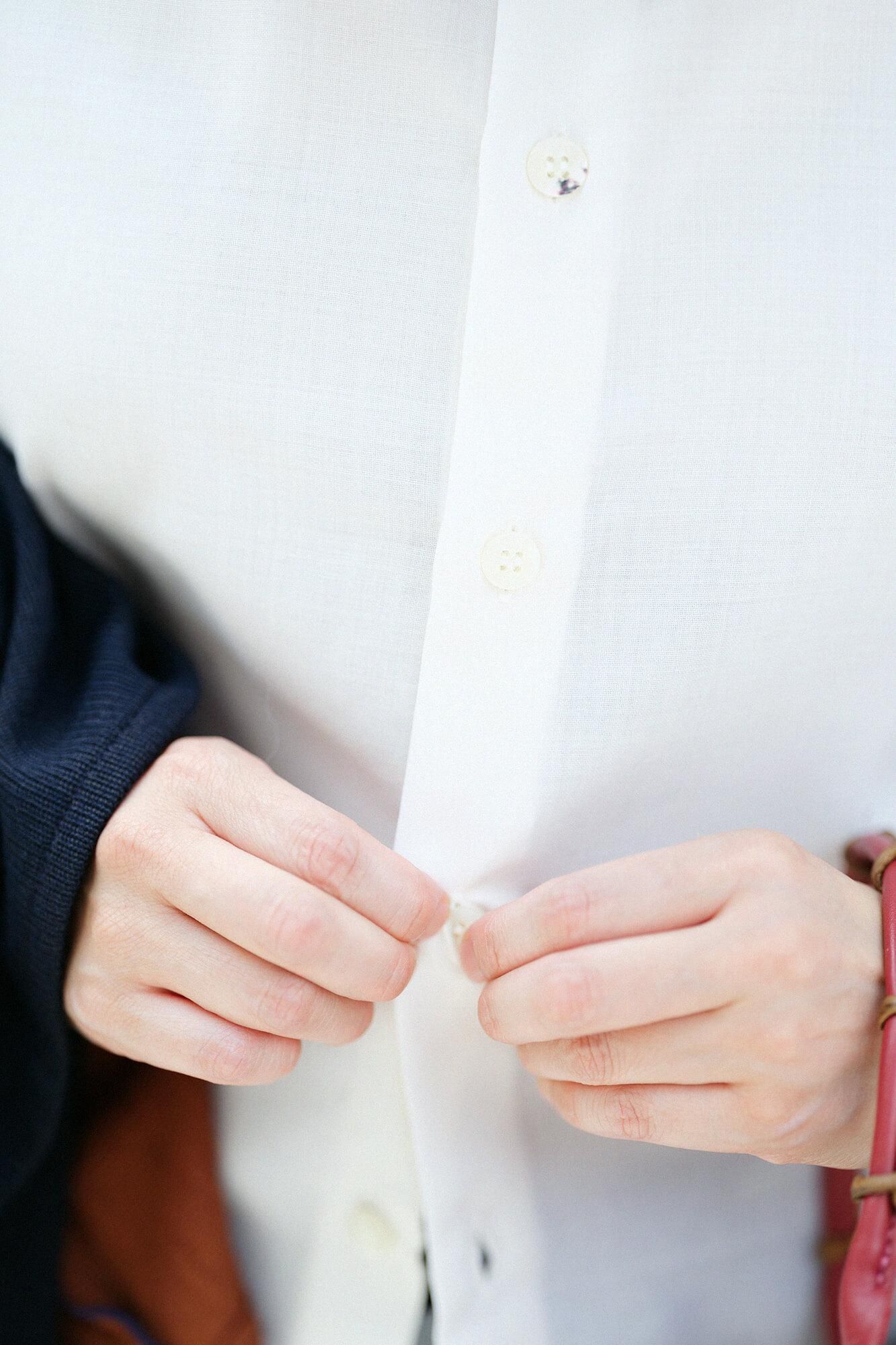 モスリン 草衣（そうい） 上（うえ）／胡粉色（ごふんいろ）