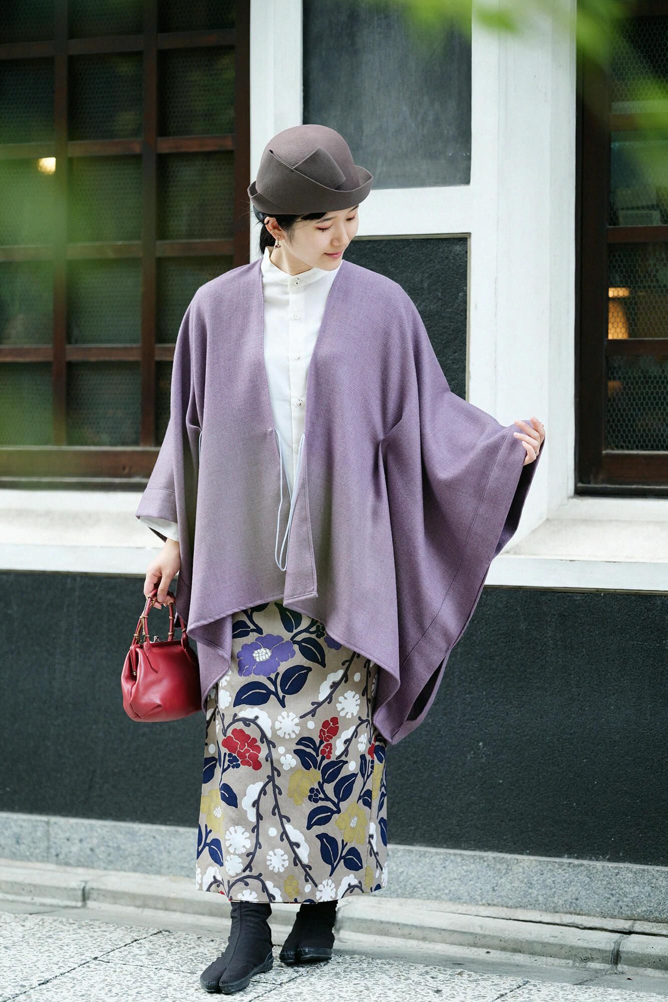 モスリン 草衣（そうい） 上（うえ）／胡粉色（ごふんいろ）