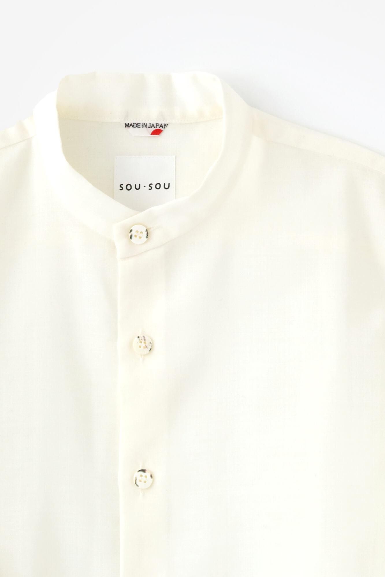 モスリン 草衣（そうい） 上（うえ）／胡粉色（ごふんいろ）