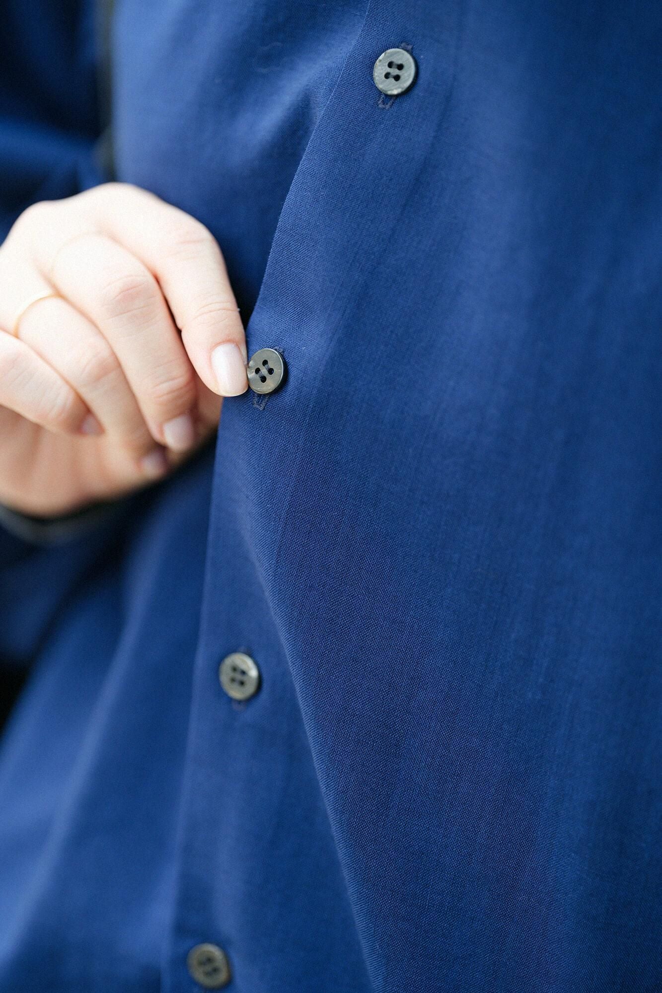 모슬린 소이(Ue) /남색