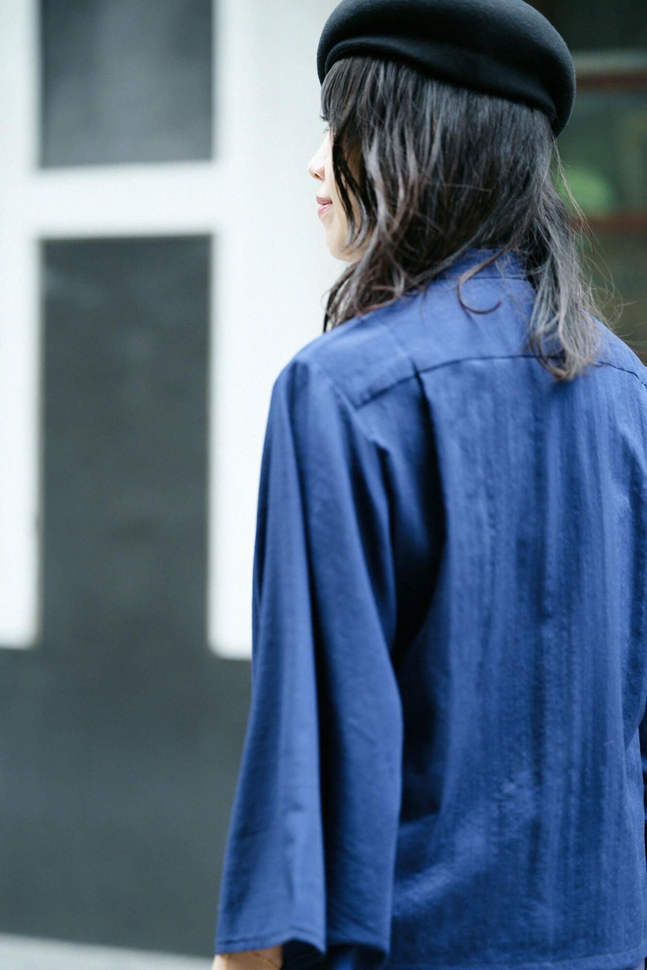 모슬린 소이(Ue) /남색