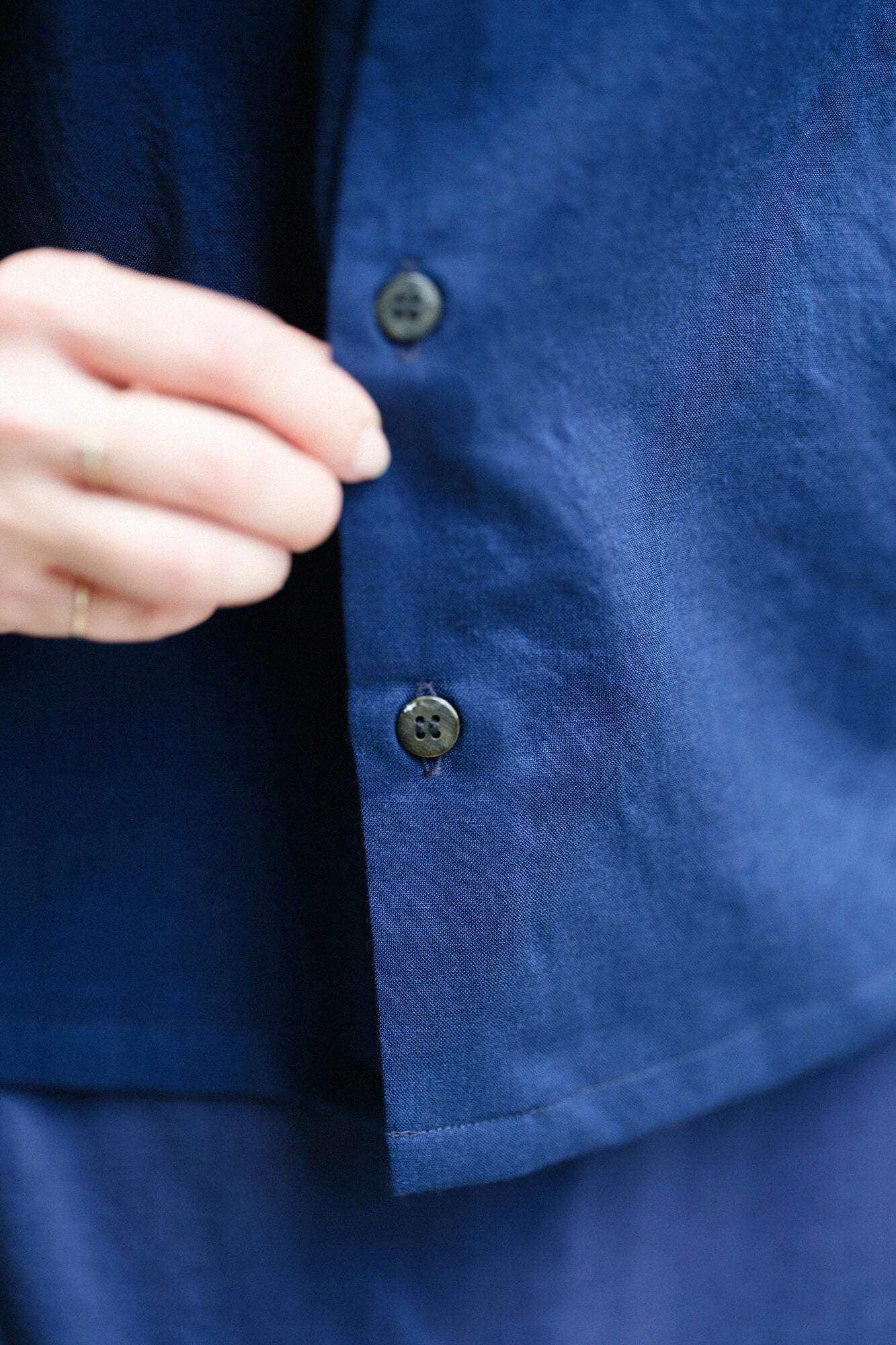 모슬린 소이(Ue) /남색