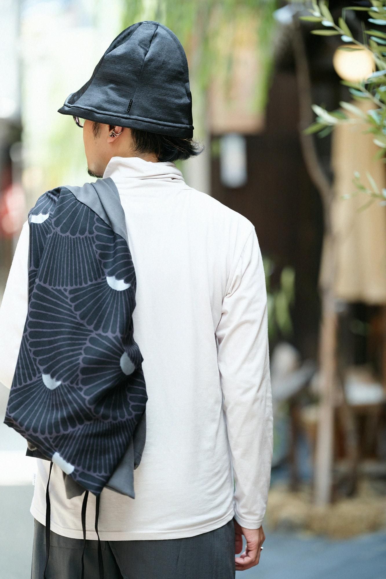 衿巻ジバン／桜鼠（さくらねず）