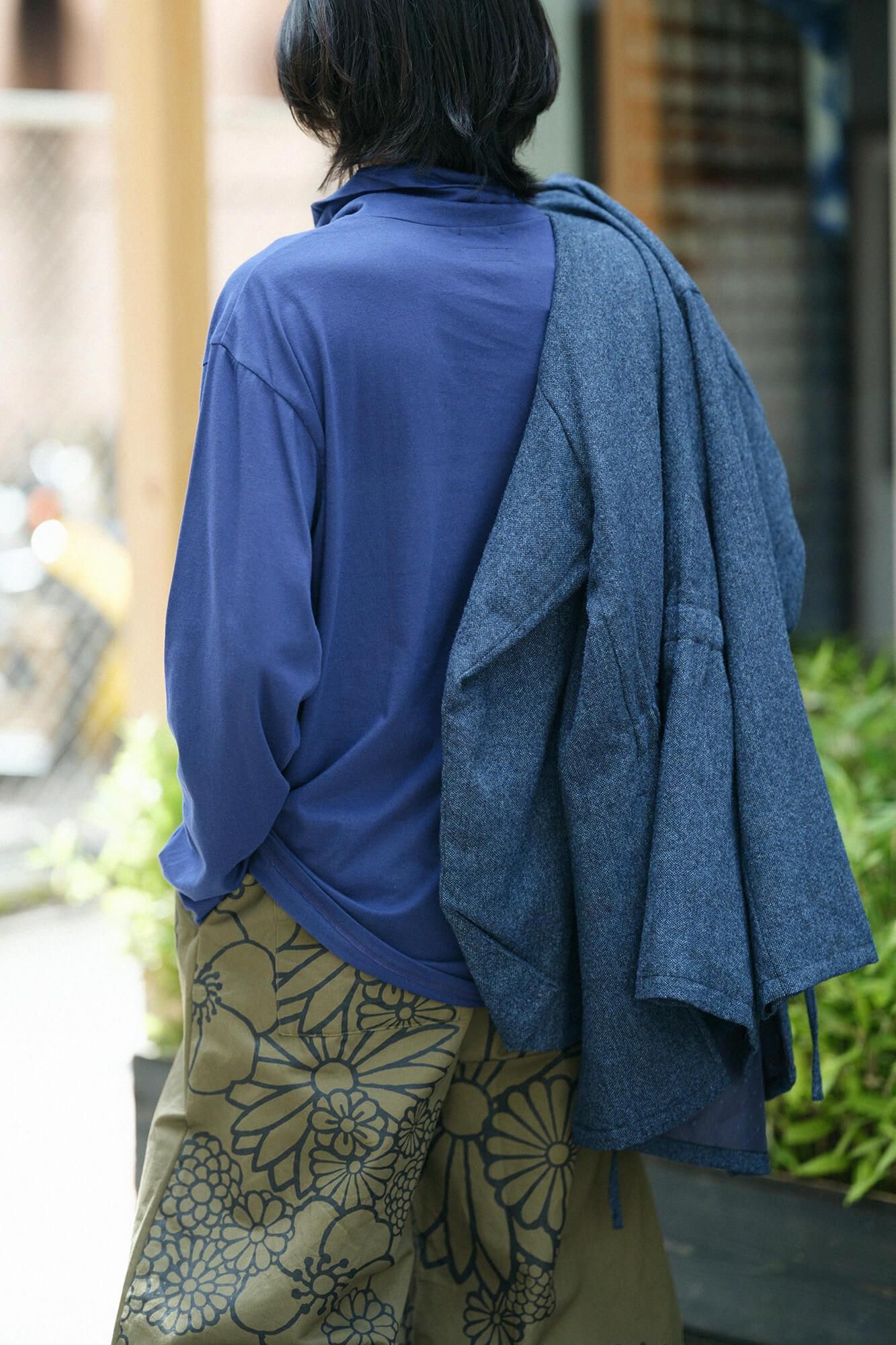 衿巻ジバン／濃紺（のうこん）