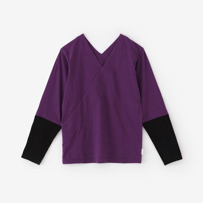 누키에리 지반 색이 다른소매 30 히타치/카키츠바타 ×검은색