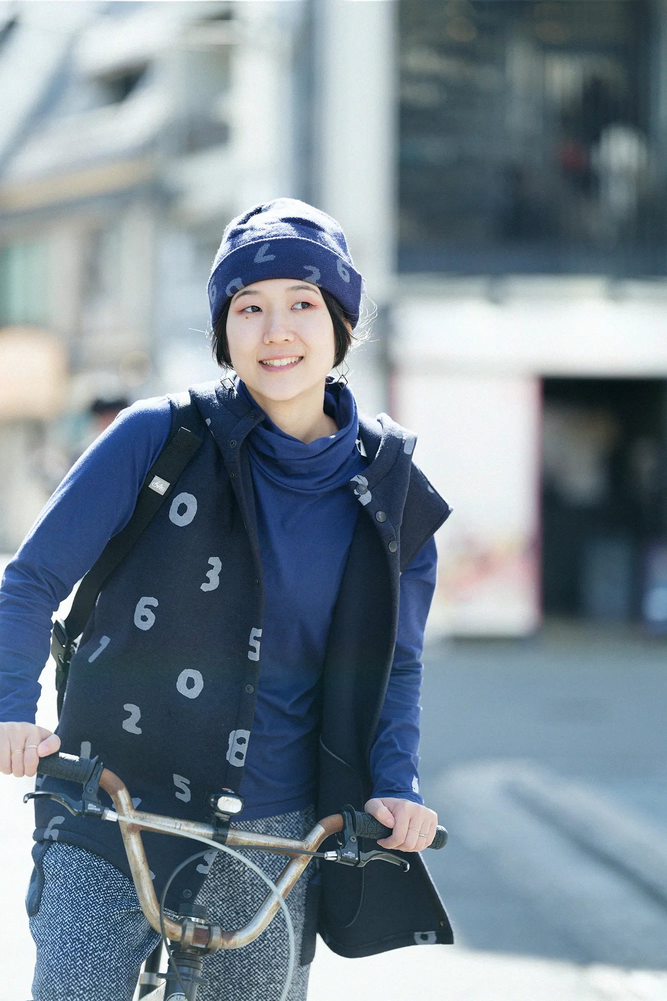 BIKE Strickmütze/SO-SU-U Oben und unten (Shoka) Tomekon (Tomekon)