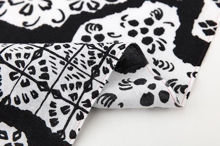 Ise-Baumwolltextil Tenugui/Die Geschichte von Genji