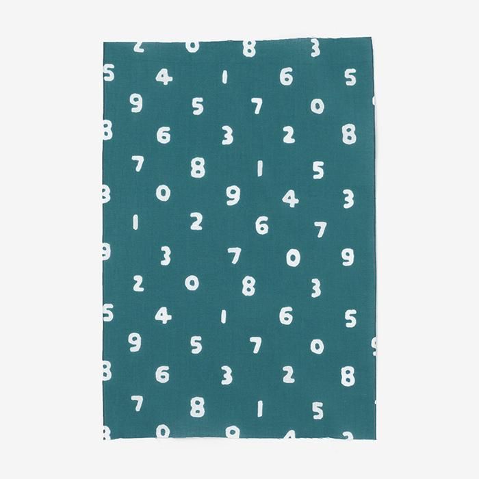 Isemomen Cotton Textile Handkerchief（Short）/ SO-SU-U Aquamarine