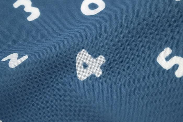 Isemomen Cotton Textile Handkerchief（Short）/ SO-SU-U Aquamarine