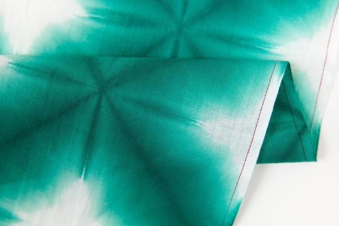 SOU・SOU×Arimatsu Narumi Shibori Tenugui/Zhang Shou制造，雪花5绿色